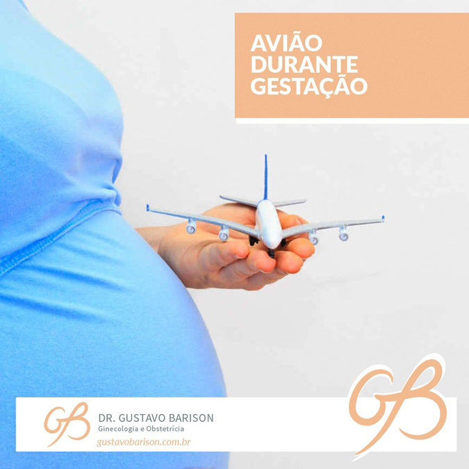 AVIÃO DURANTE GESTAÇÃO